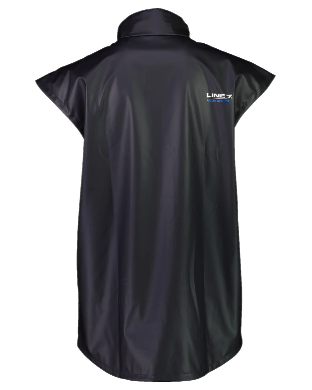 Navy Coloured Line 7 Mens Aqua Max Insulated Vest on white background 