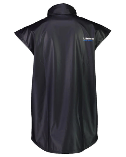 Navy Coloured Line 7 Mens Aqua Max Insulated Vest on white background 