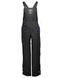 Black Coloured Line 7 Mens Storm Pro 20 Bib Pant V2 on white background 