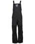 Black Coloured Line 7 Mens Territory Storm Pro20 Waterproof Bib Overtrouser on white background 