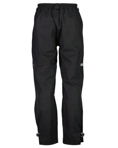 Black coloured Line 7 Mens Territory Storm Pro20 Waterproof Overtrouser on white background 