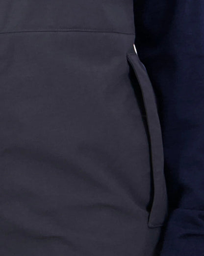 Stormy Weather Ebony Coloured Line 7 Womens Storm Armour10 Waterproof 2 Layer Bib Overtrouser on white background 