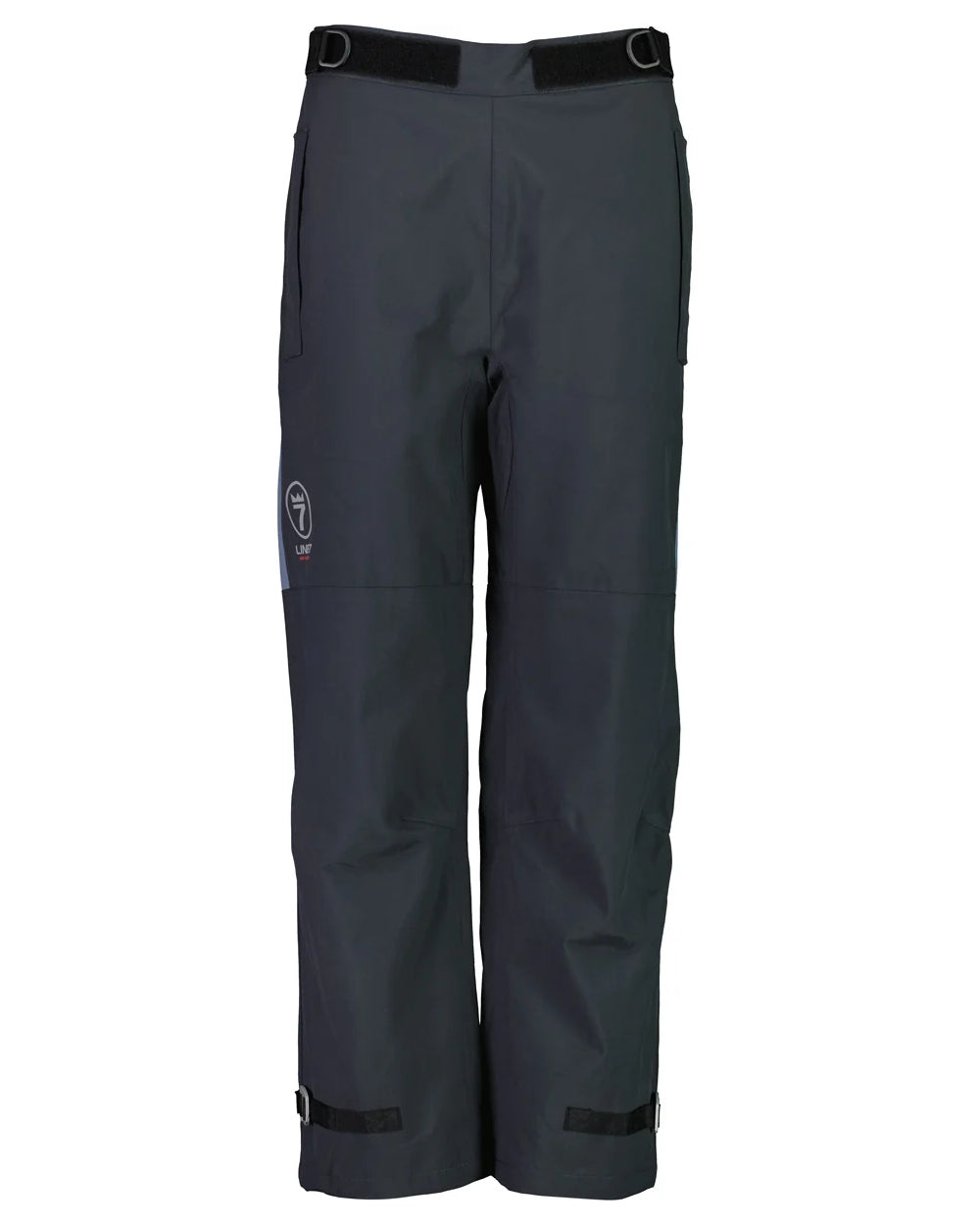 Stormy Weather Ebony Coloured Line 7 Womens Storm Armour10 Waterproof 2 Layer Overtrouser on white background 