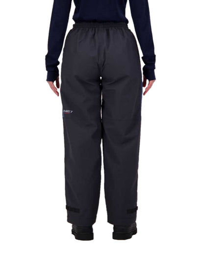 Stormy Weather Ebony Coloured Line 7 Womens Storm Armour10 Waterproof 2 Layer Overtrouser on white background 