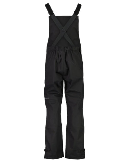 Black Coloured Line 7 Womens Territory Storm Pro20 Waterproof Bib Overtrouser on white background 