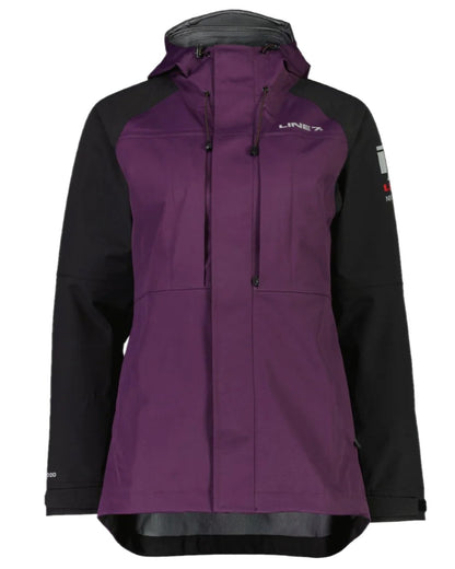 Blackberry Black Colour Line 7 Womens Territory Storm Pro20 Waterproof Jacket on white background 