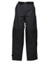 Black coloured Line 7 Womens Territory Storm Pro20 Waterproof Overtrouser on white background 