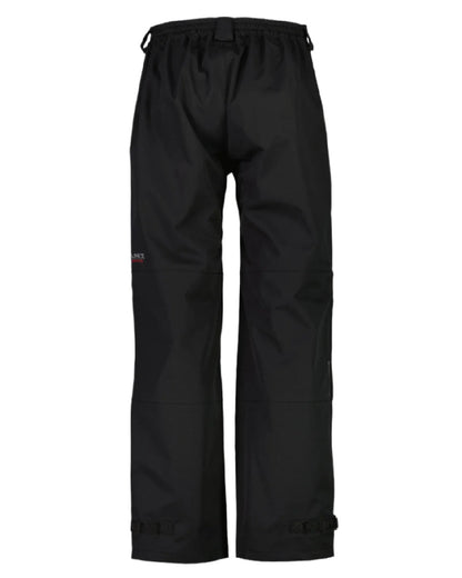 Black coloured Line 7 Womens Territory Storm Pro20 Waterproof Overtrouser on white background 
