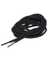 Black Coloured Magnum 4MM Flame Retardant Laces 205CM on white background 
