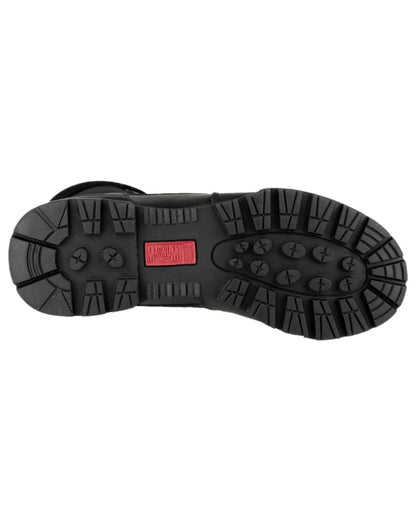 Black Coloured Magnum Mens Classic Uniform Boots on white background 