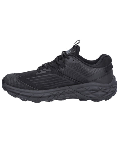 Black Coloured Magnum Mens Geo Storm 3.0 Trainers Shoes on white background 