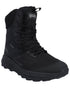 Black Coloured Magnum Mens Geo Storm 8.0 Waterproof Boots on white background 