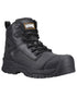 Black Coloured Magnum Mens Highway 6.0 Safety Boots on white background 