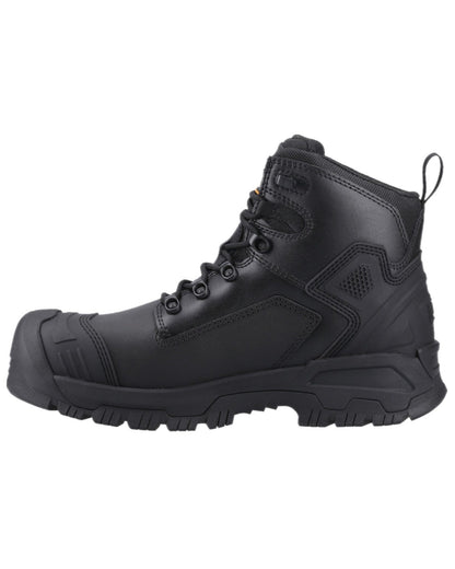Black Coloured Magnum Mens Highway 6.0 Safety Boots on white background 