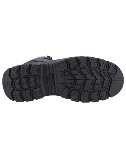 Black Coloured Magnum Mens Highway 6.0 Safety Boots on white background 