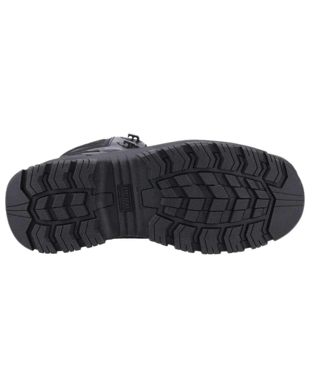 Black Coloured Magnum Mens Highway 8.0 Waterproof Safety Boots on white background 