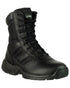 Black Coloured Magnum Mens Panther 8.0 Side-Zip Uniform Boots on white background 