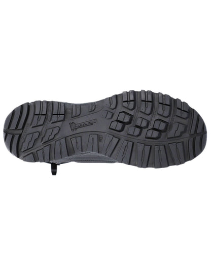Black Coloured Magnum Mens Spider Exo 6.0 CT Waterproof Safety Boots on white background 