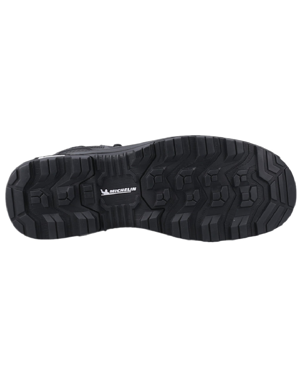 Black Coloured Magnum Mens Storm Force 6.0 Waterproof Safety Boots on white background 