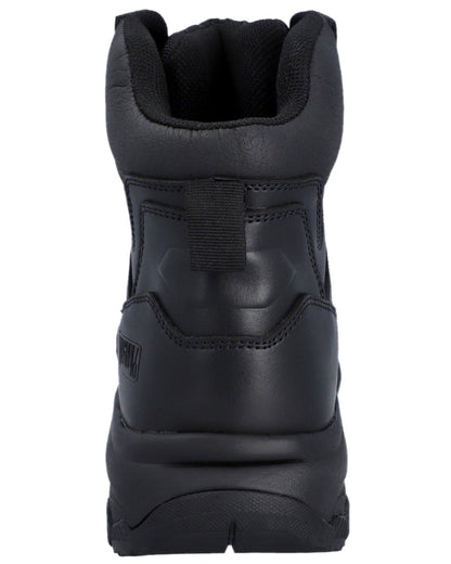 Black Coloured Magnum Mens Vanguard 6.0 Occupational Boots on white background 