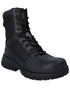 Black Coloured Magnum Mens Vanguard 8.0 CT CP SZ Safety Boots on white background 