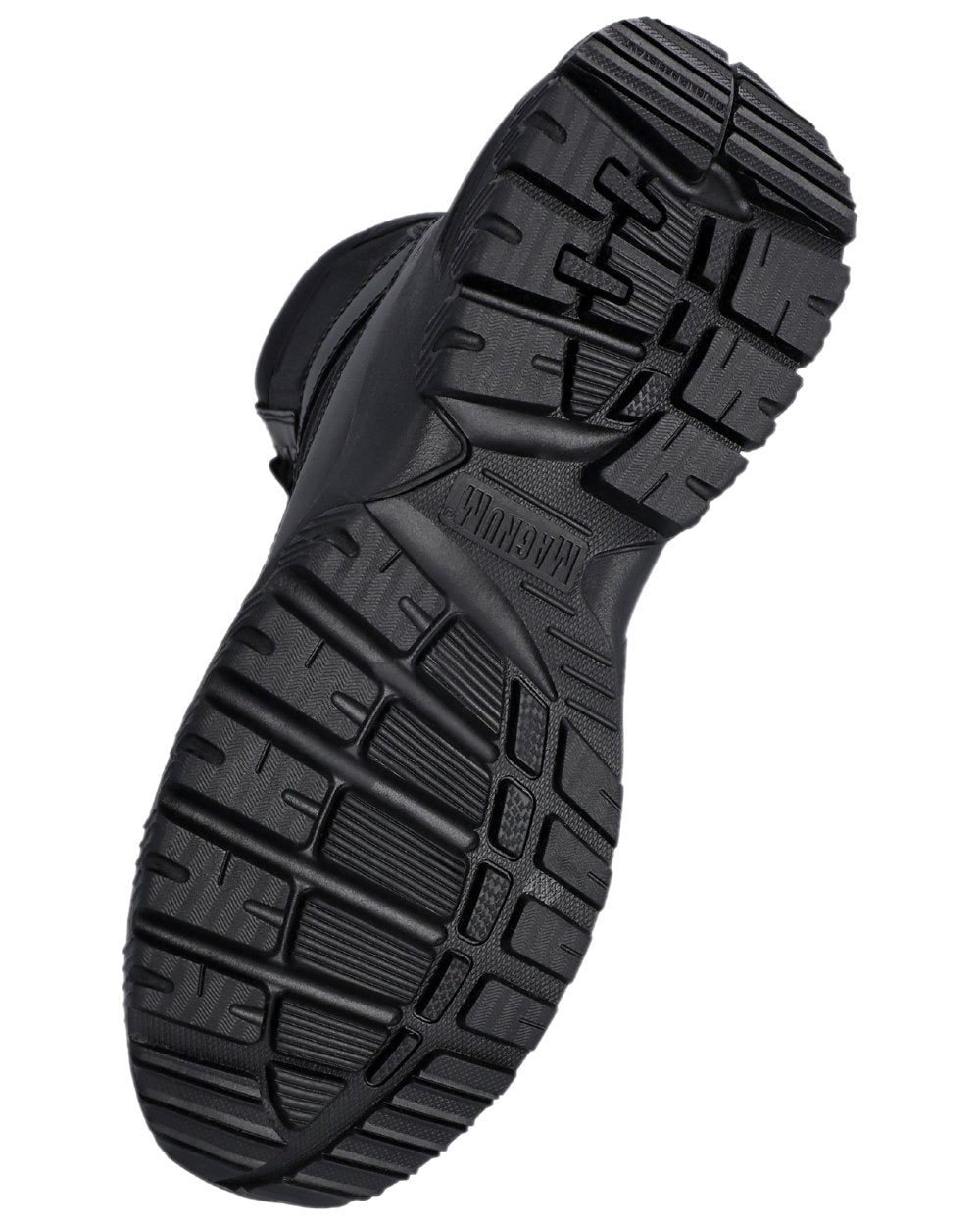 Black Coloured Magnum Mens Vanguard 8.0 Occupational Boots on white background 