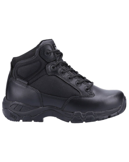 Black Coloured Magnum Mens Viper Pro 5.0 Plus Waterproof Uniform Boots on white background 