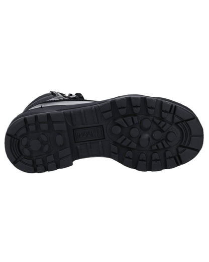 Black Coloured Magnum Patrol CEN Uniform Boots on white background 
