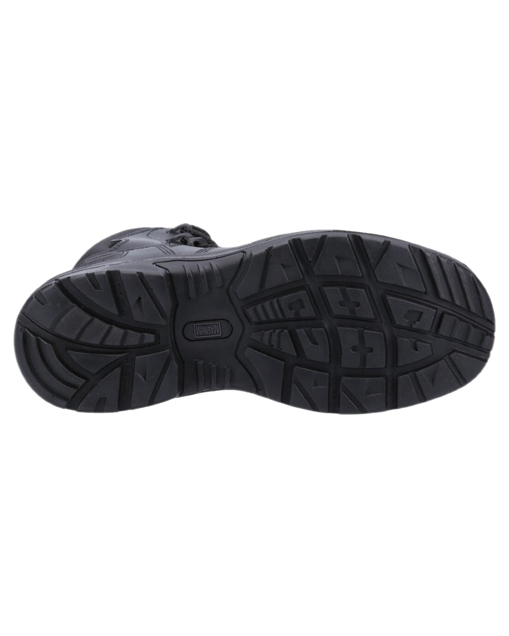Black Coloured Magnum Precision Sitemaster CT CP Uniform Safety Boots on white background 