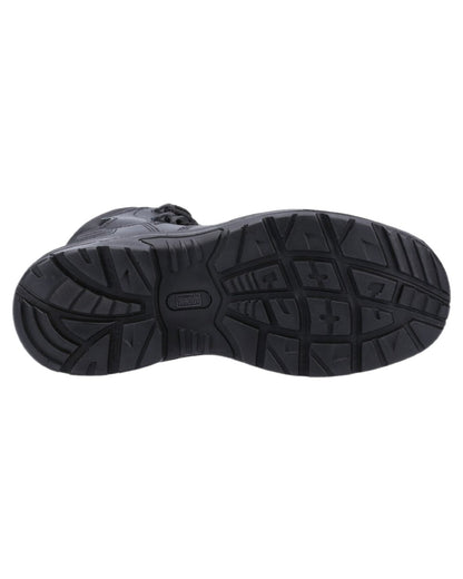 Black Coloured Magnum Precision Sitemaster CT CP Uniform Safety Boots on white background 