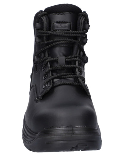 Black Coloured Magnum Precision Sitemaster CT CP Vegan Uniform Safety Boots on white background 