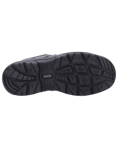 Black Coloured Magnum Precision Sitemaster Low CT CP Uniform Safety Shoes on white background 