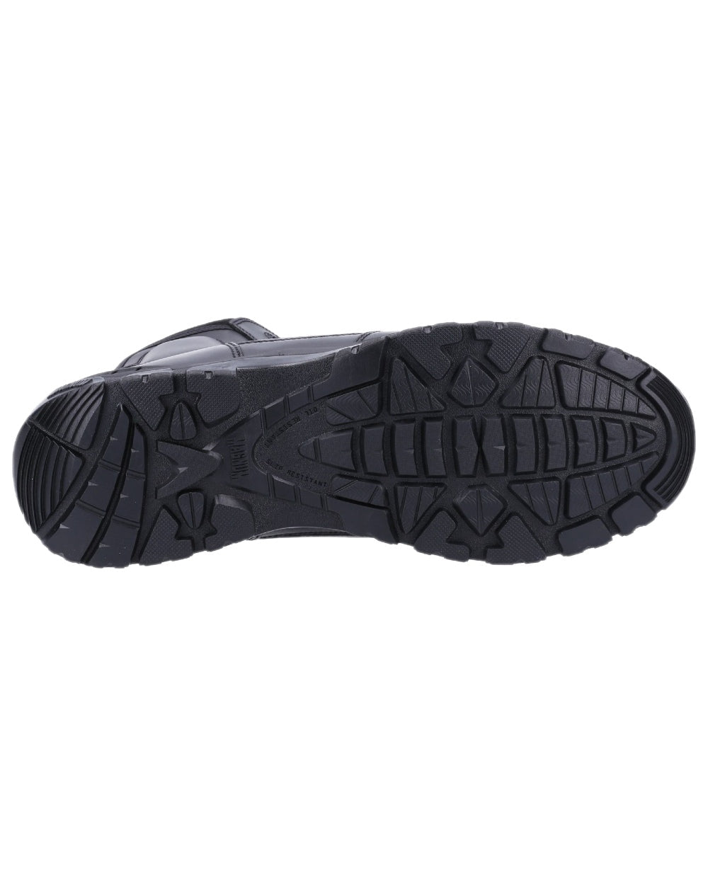 Black Coloured Magnum Viper Pro 8.0 Plus Leather Waterproof Uniform Boots on white background 