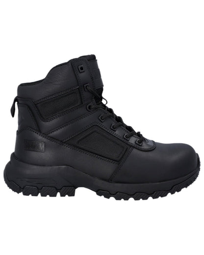 Black Coloured Magnum Womens Vanguard 6.0 Occupational Boots on white background 