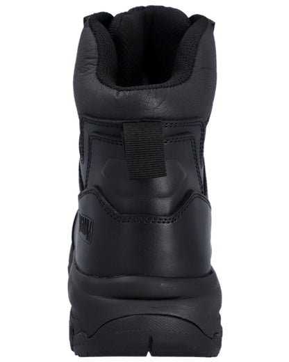 Black Coloured Magnum Womens Vanguard 6.0 Occupational Boots on white background 