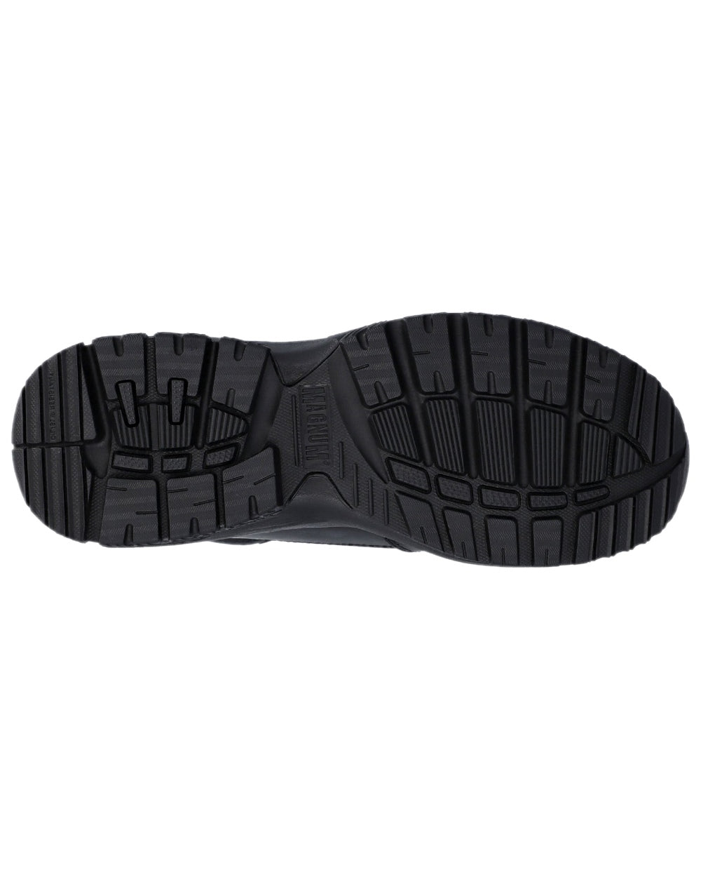 Black Coloured Magnum Womens Vanguard 6.0 Occupational Boots on white background 