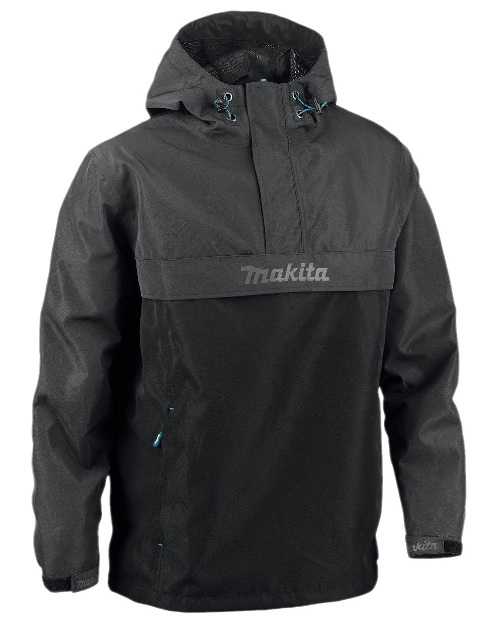 Grey Coloured Makita Mens Aero Jacket on white background 