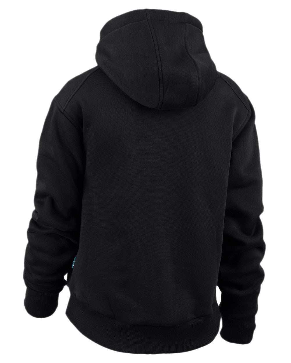 Black Coloured Makita Mens Origin Hoodie on white background 