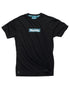 Black Coloured Makita Mens Origin T-Shirt on white background 