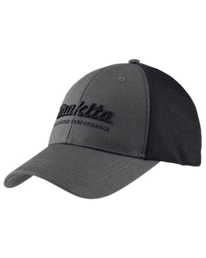 Grey Coloured Makita Mens Origin Trucker Cap on white background 