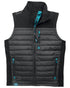 Grey Coloured Makita Mens Shield Bodywarmer on white background 