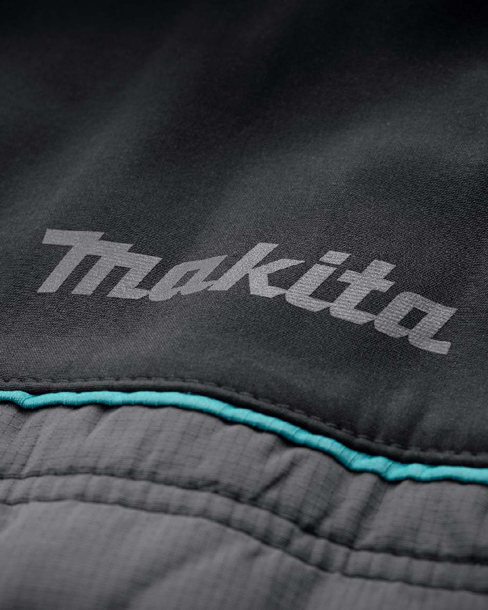Grey Coloured Makita Mens Shield Bodywarmer on white background 