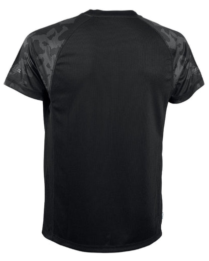 Black Coloured Makita Mens Tech T-Shirt on white background 