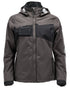 Dark Anthracite Black Coloured Mascot Womens Accelerate Winter Jacket on white background 
