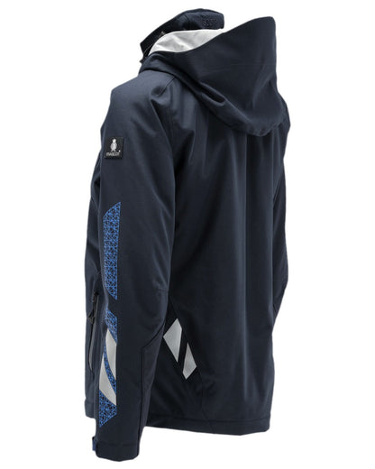 Dark Navy Coloured Mascot Womens Accelerate Winter Jacket on white background 