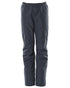 Dark Navy Coloured Mascot Workwear Childrens Accelerate Waterproof Over Trousers on white background 