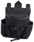 Black Coloured Mascot Workwear Customized Click Pocket System Holster Pocket on white background 