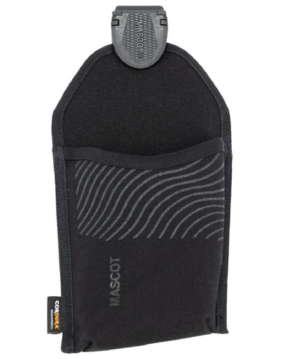 Black Coloured Mascot Workwear Customized Click System Holster Pocket on white background 