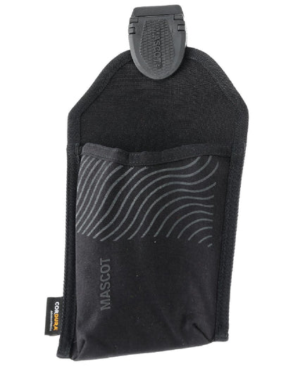 Black Coloured Mascot Workwear Customized Click System Holster Pocket on white background 