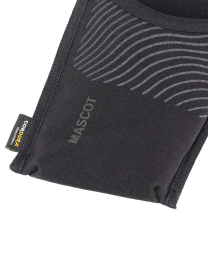 Black Coloured Mascot Workwear Customized Click System Holster Pocket on white background 